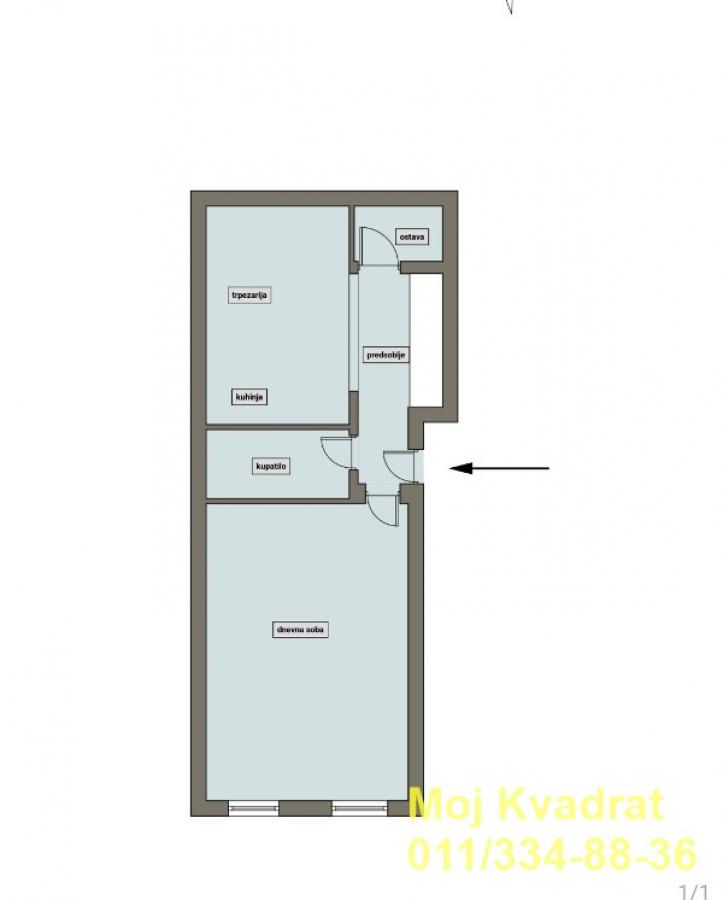 Stan Prodaja Beograd Palilulska Pijaca 28 m2