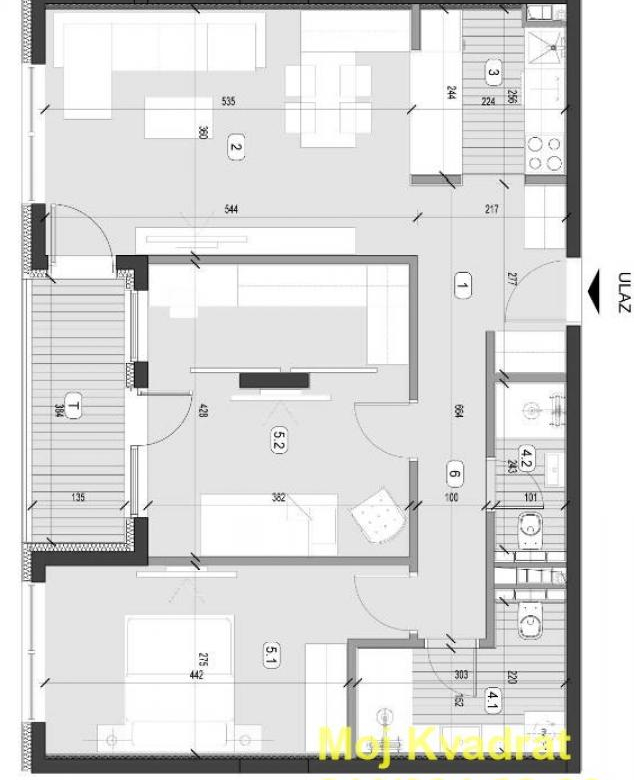 Stan Prodaja Beograd Zeleno Brdo 77 m2