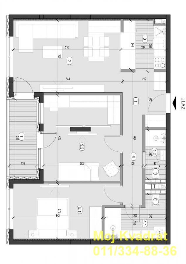Stan Prodaja Beograd Stan Prodaja Beograd Zeleno Brdo 77 m2