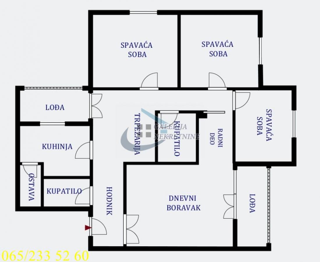 Stan Prodaja Beograd Labudovo Brdo 95 m2