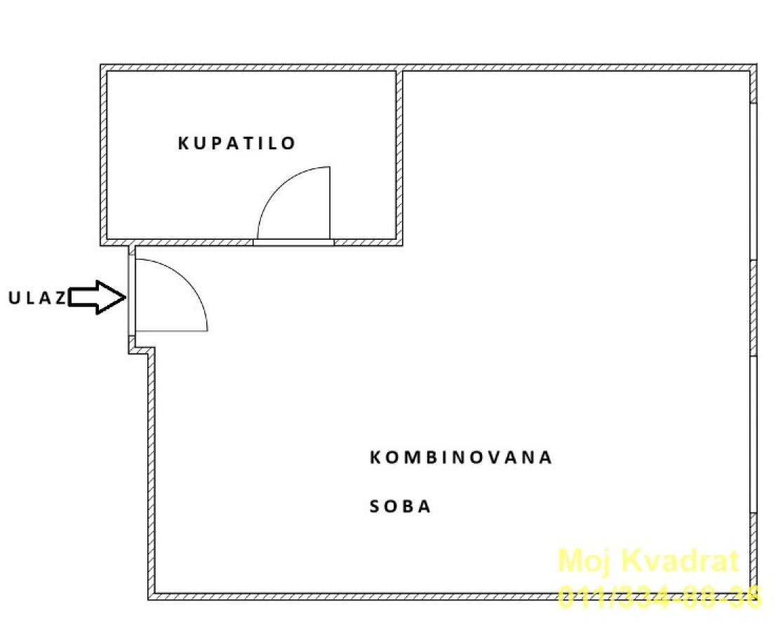 Stan Prodaja Beograd Hadžipopovac 32 m2