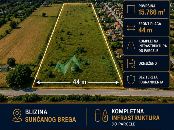 Plac Prodaja Kać  15766 m2