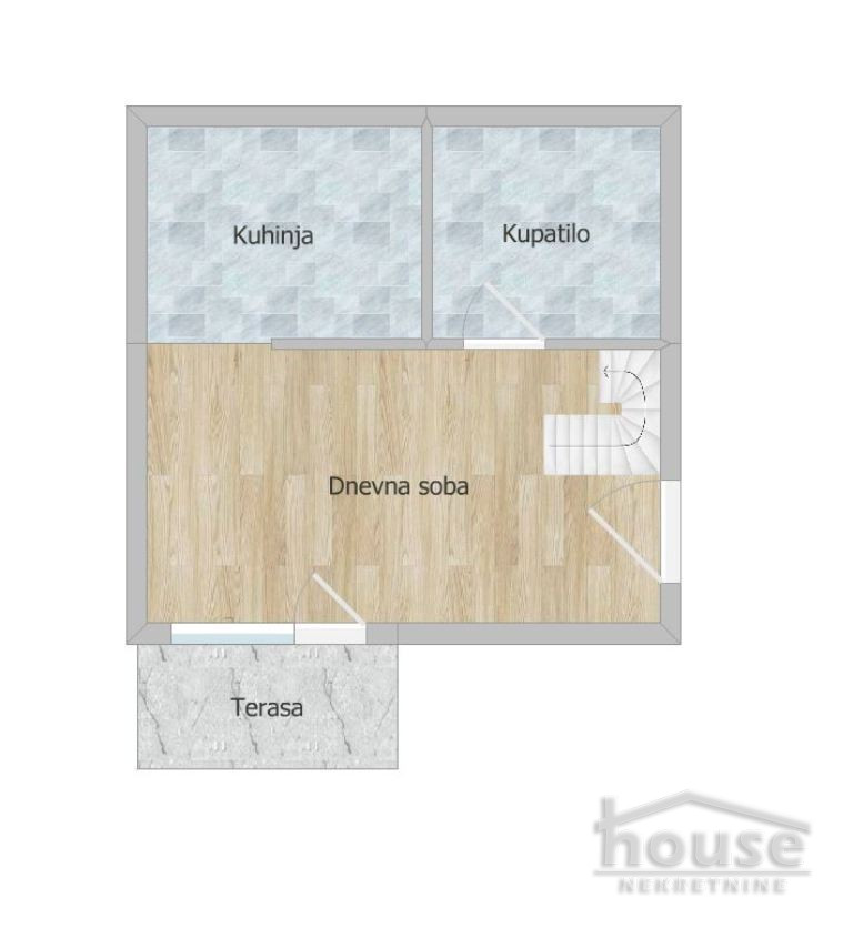 Jednoiposoban stan na prodaju, Centar, Novi Sad, 42m², 125.000 €