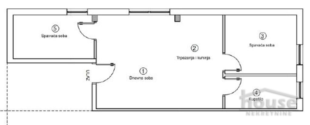 Stan Prodaja Novi Sad  51 m2