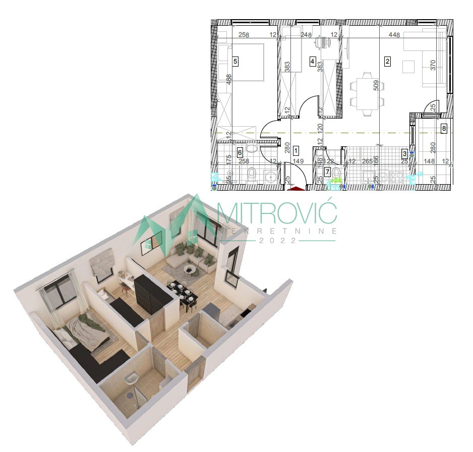 stanovi-2-5-re-sremska-kamenica-1003542-zzbbh Dvoiposoban stan na prodaju, Sremska Kamenica, Novi Sad, 60m², 171.110 €