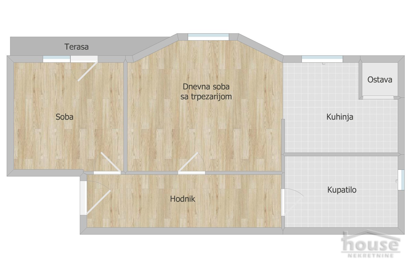 stanovi-2-pr-veternik-1102398-x1nm8 Dvosoban stan na prodaju, Veternik, Novi Sad, 57m², Prizemlje, 140.000 €