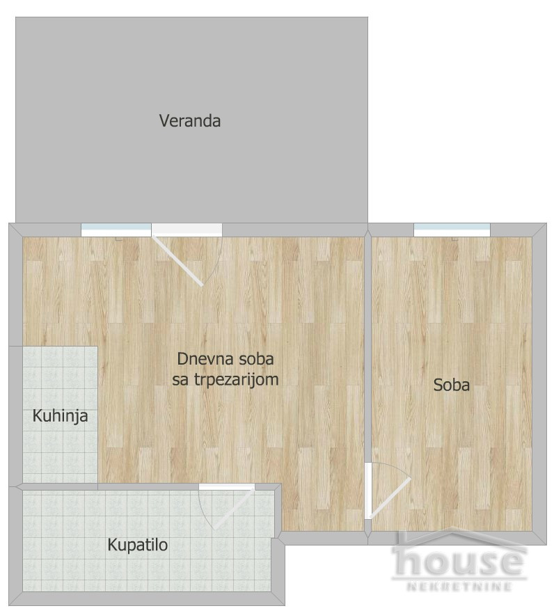 Stan Prodaja Novi Sad  51 m2