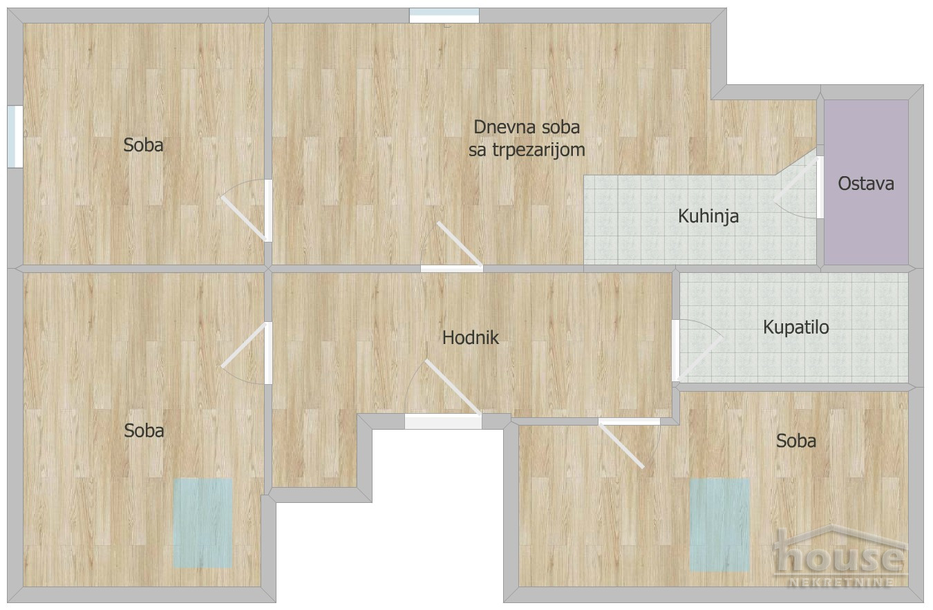 Stan Prodaja Novi Sad  81 m2