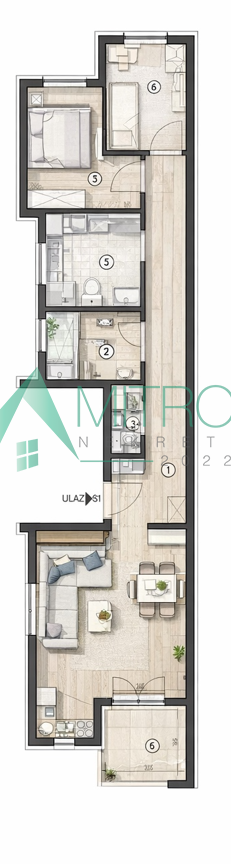 stanovi-3-5-re-klisa-1003820-r1hcr Troiposoban stan na prodaju, Vidovdansko Naselje, Novi Sad, 71m², 135.290 €
