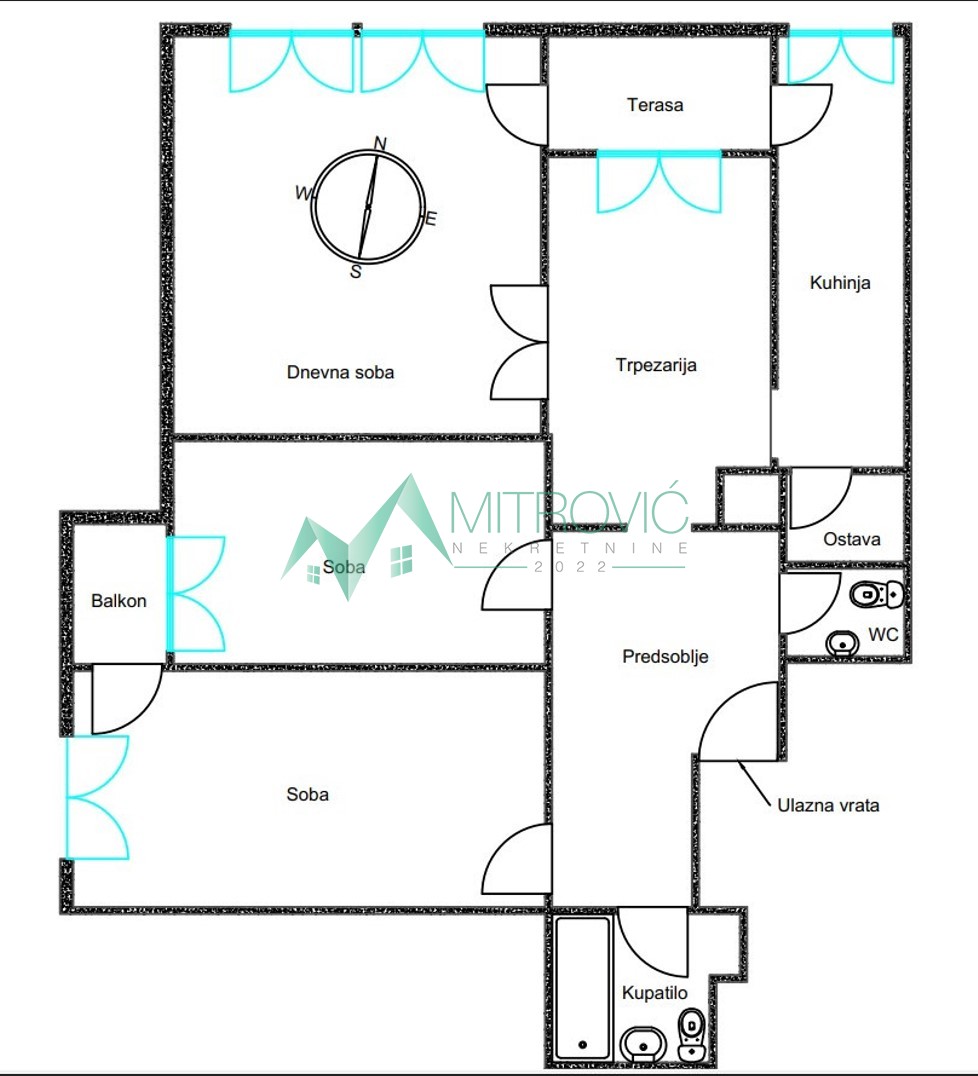 stanovi-3-re-novo-naselje-ns-1004068-i8zgj Trosoban stan na prodaju, Novo Naselje, Novi Sad, 78m², 195.700 €
