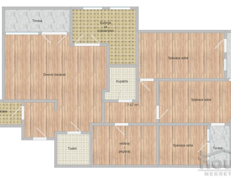 Stan Prodaja Novi Sad  114 m2