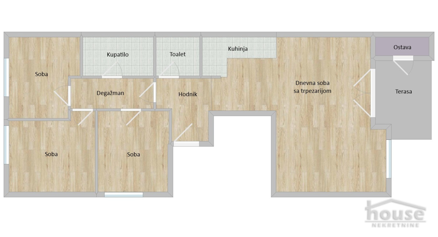 Stan Prodaja Novi Sad  79 m2