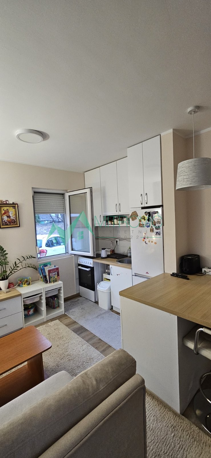 Garsonjera na prodaju, Adice, Novi Sad, 27m², 71.070 €