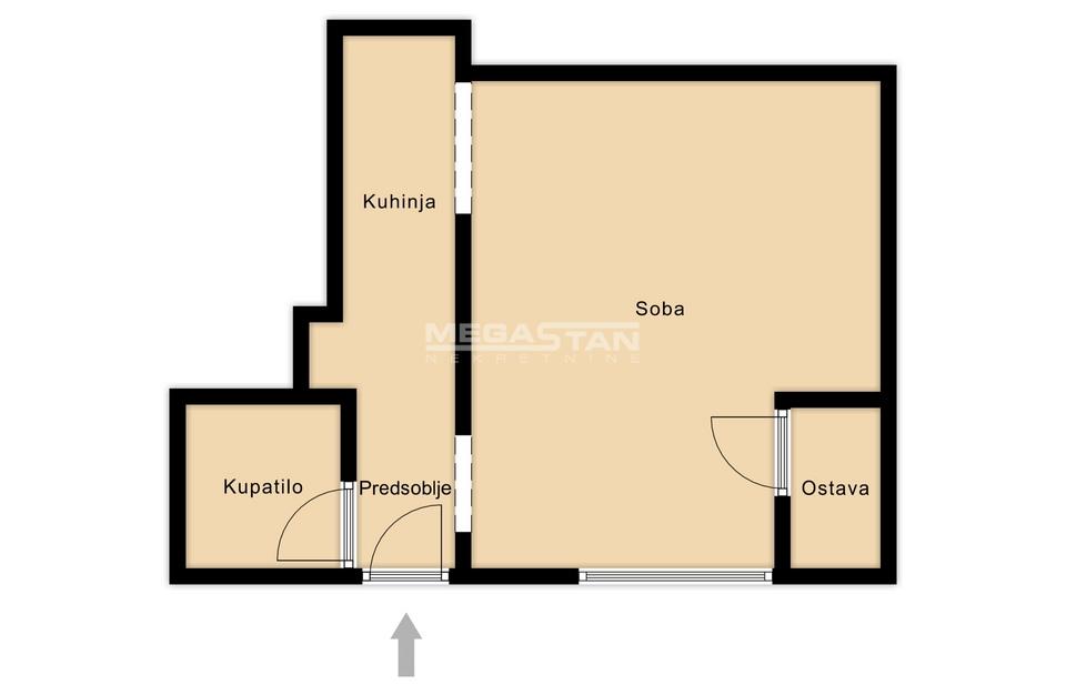108094773-1-20250616175814 Jednosoban stan na prodaju, Karaburma, Beograd, 25m², Suteren, 80.000 €
