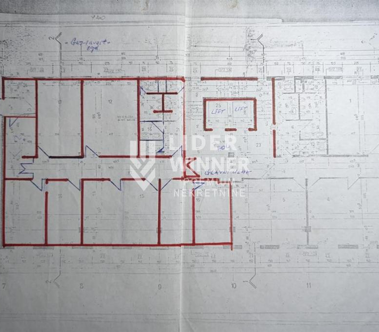 Lokal Izdavanje Beograd Centar (Palilula) 220 m2