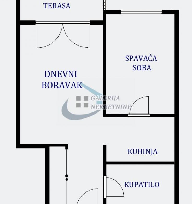 Stan Prodaja Inđija  36 m2