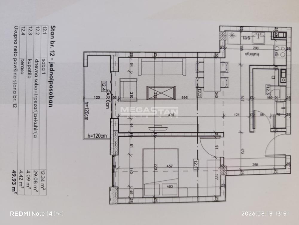 Stan Prodaja Pančevo Stan Prodaja Pančevo 50 m2