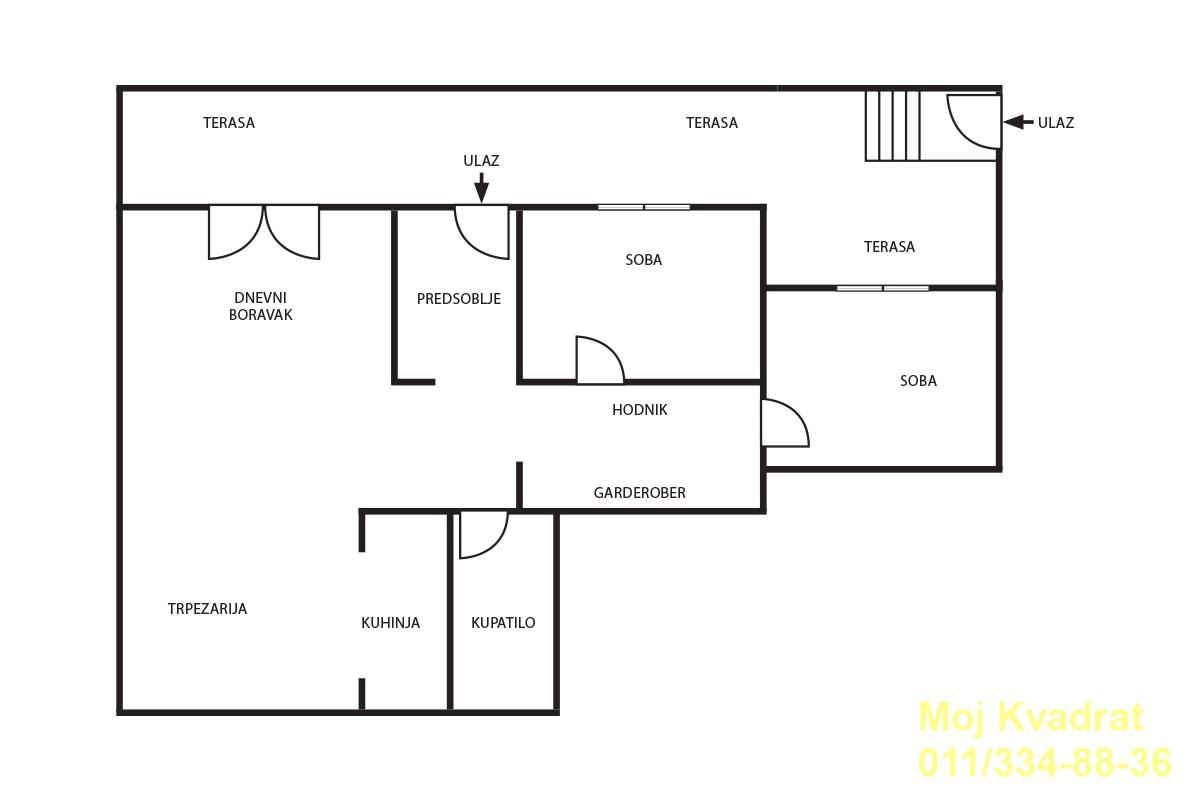 actionimagesite31agencykvadratimg0q4c4aos76-12 Trosoban stan na prodaju, Dedinje, Beograd, 74m², 199.500 €