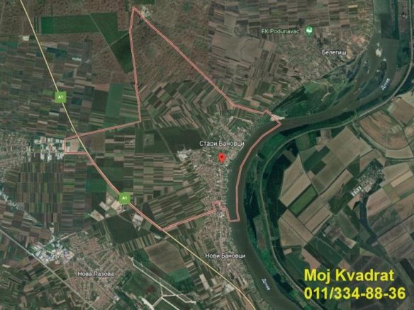 Plac na prodaju, Stari Banovci, Stara Pazova, 18,34 ari, 82.500 €
