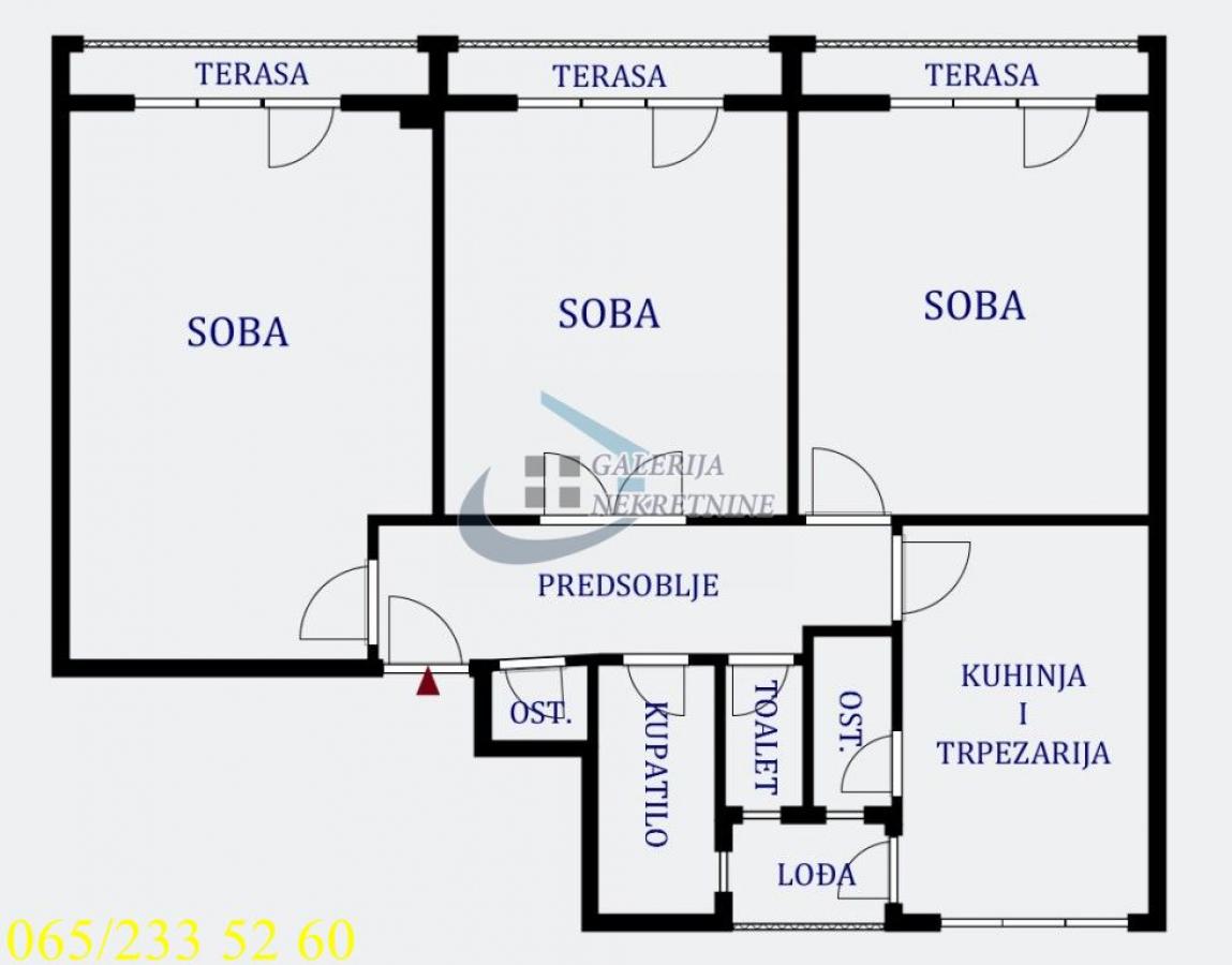 Stan Prodaja Beograd Palilulska Pijaca 98 m2