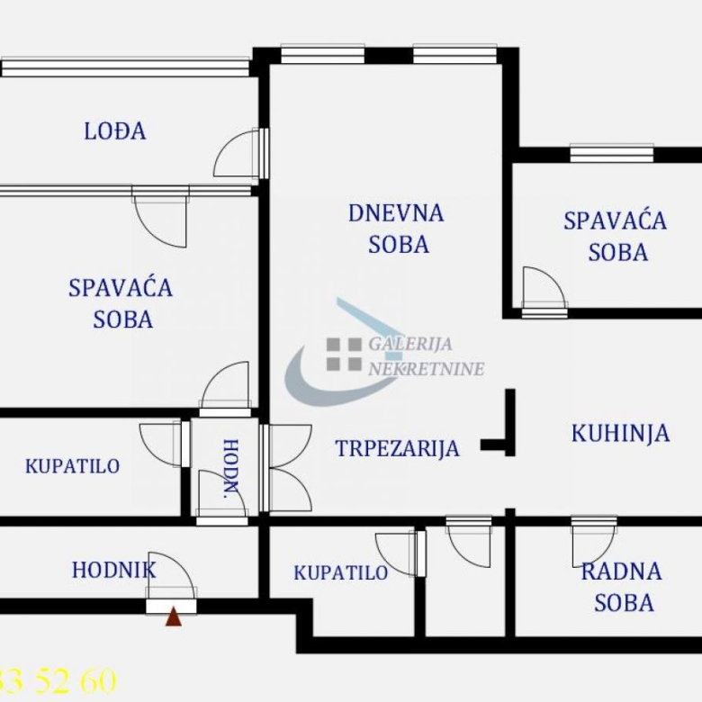 Stan Prodaja Beograd Višnjička Banja 74 m2