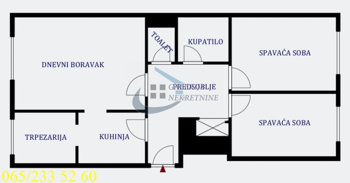 Stan Prodaja Beograd Miljakovac 71 m2