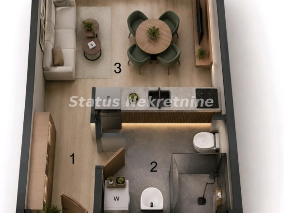 Stan Prodaja Novi Sad  20 m2