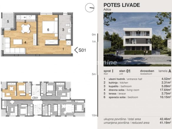 Stan Prodaja Novi Sad  41.18 m2