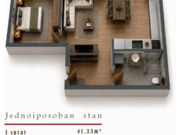 Stan Prodaja Beograd Učiteljsko Naselje 41 m2