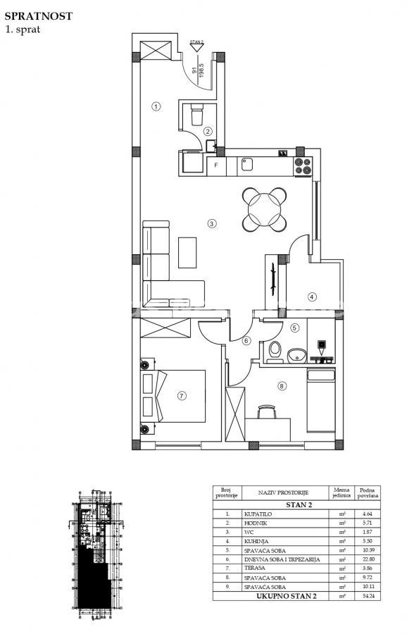 Stan Prodaja Novi Sad Stan Prodaja Novi Sad 54 m2