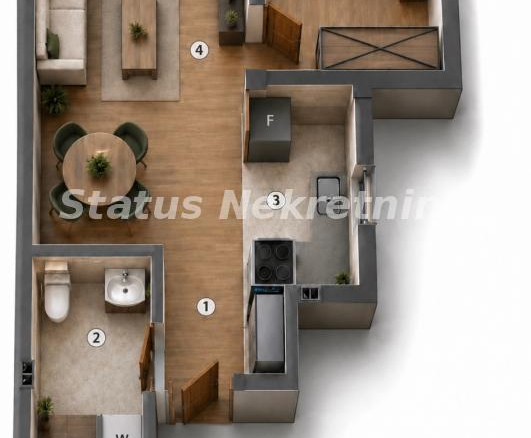 Stan Prodaja Novi Sad  41 m2