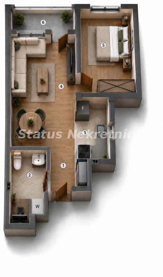 Stan Prodaja Novi Sad  41 m2