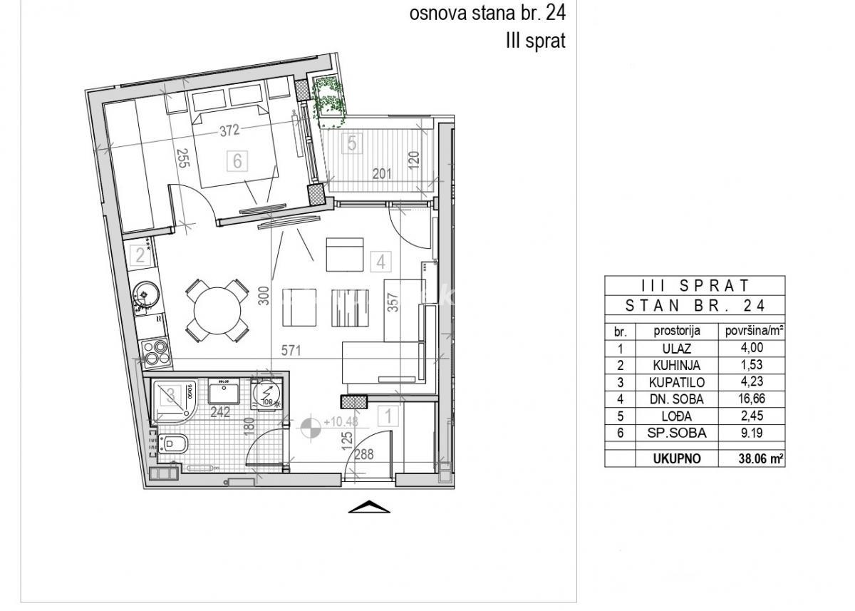 Stan Prodaja Novi Sad Stan Prodaja Novi Sad 39 m2