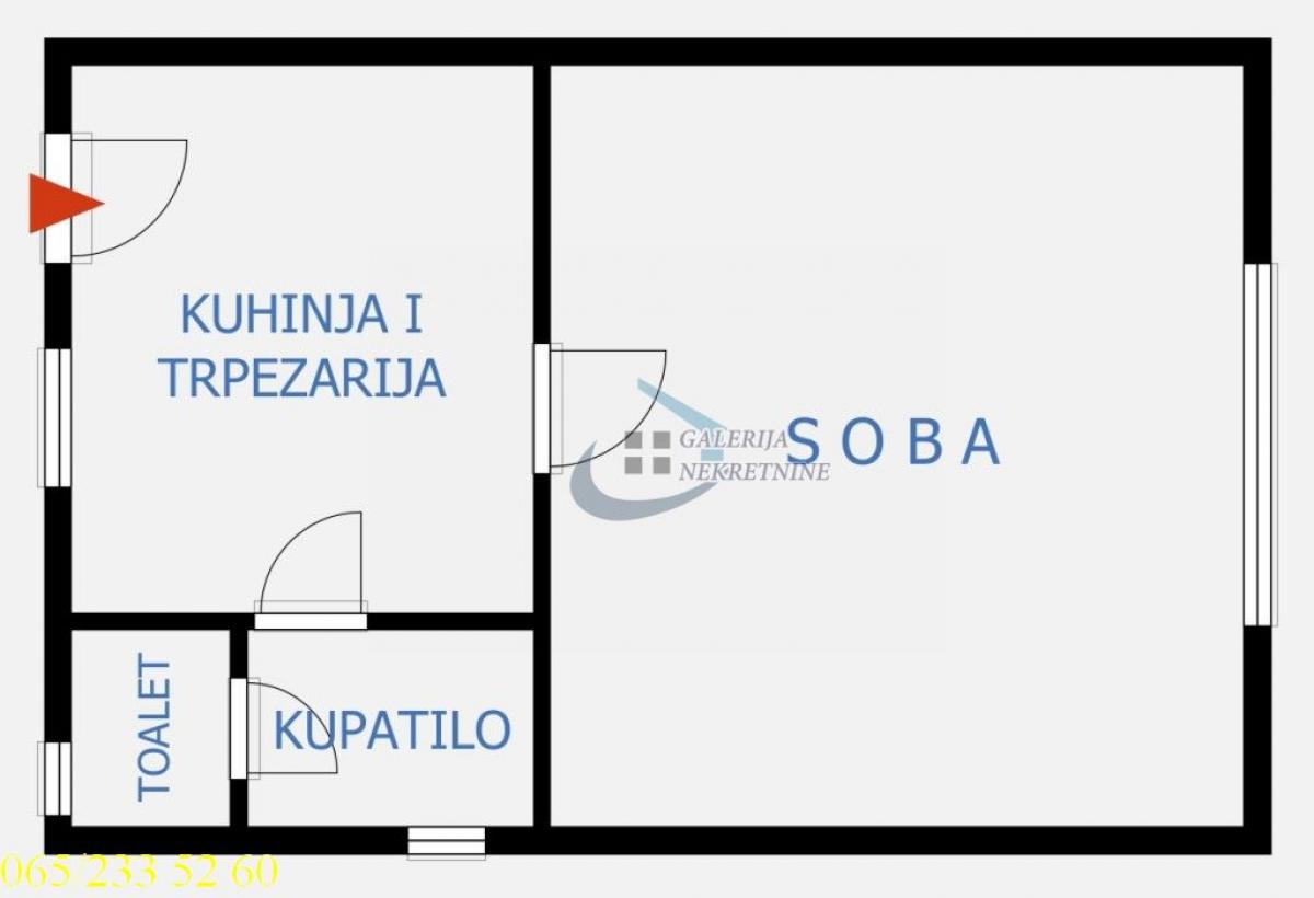Stan Prodaja Beograd Stan Prodaja Beograd Zeleni Venac 31 m2