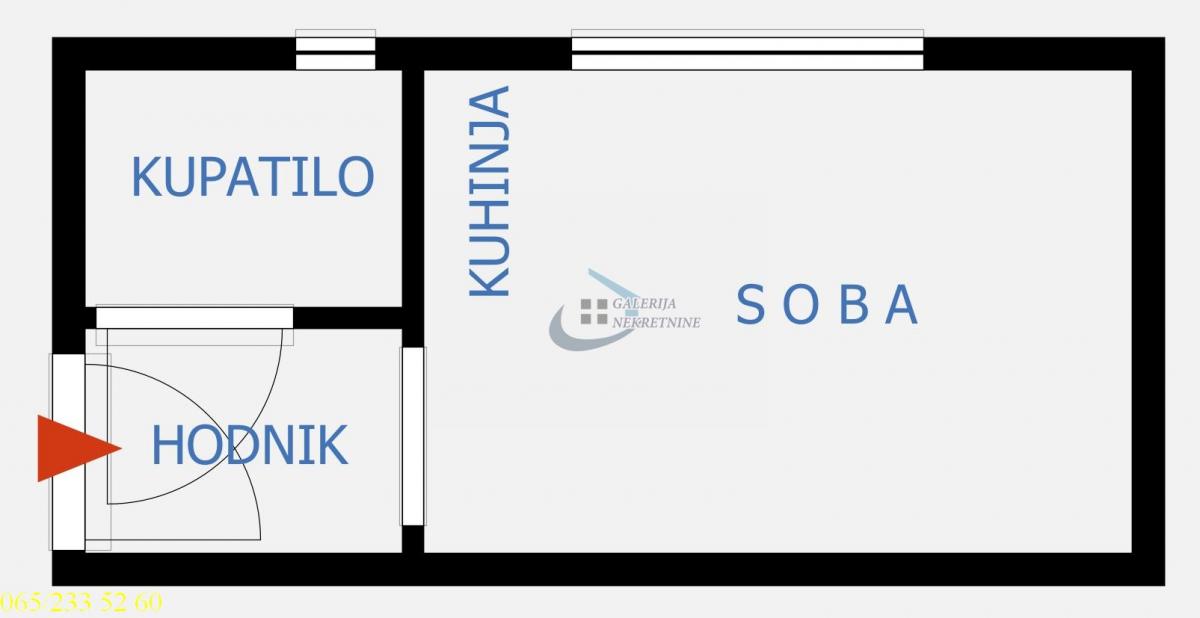 Stan Prodaja Beograd Beograd Centar 15 m2