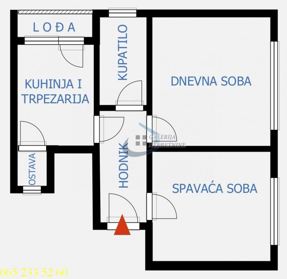 Stan Prodaja Beograd Krunski Venac 60 m2