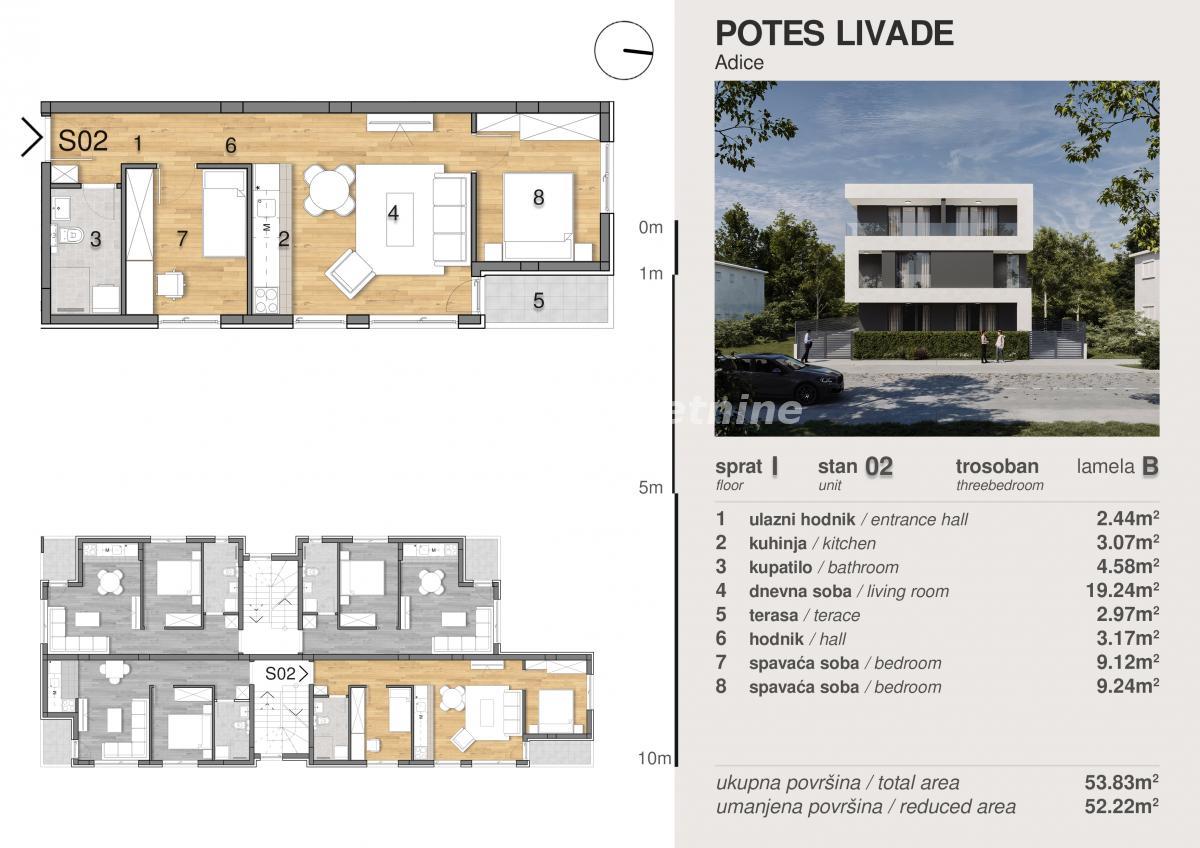 Stan Prodaja Novi Sad Stan Prodaja Novi Sad 53.13 m2