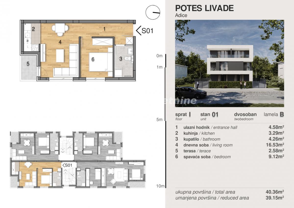 Stan Prodaja Novi Sad Stan Prodaja Novi Sad 39.16 m2