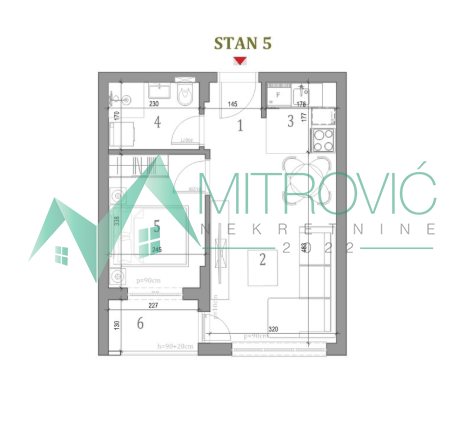 Stan Prodaja Novi Sad  35 m2