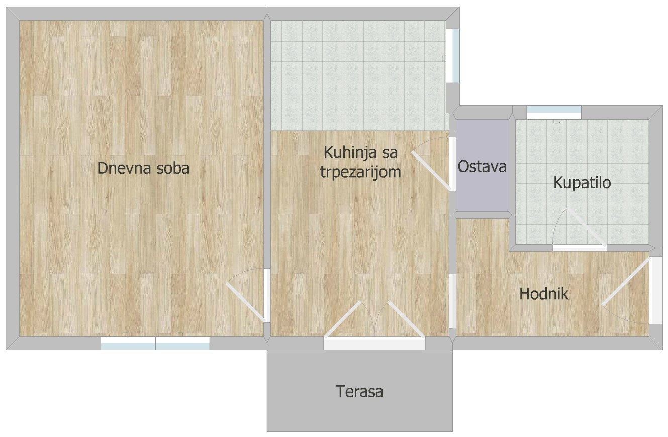 stanovi-1-re-podbara-1102252-8cbmu Jednosoban stan na prodaju, Podbara, Novi Sad, 39m², 2. sprat, 125.000 €