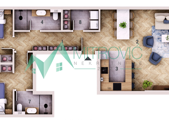 Stan Prodaja Novi Sad  81 m2