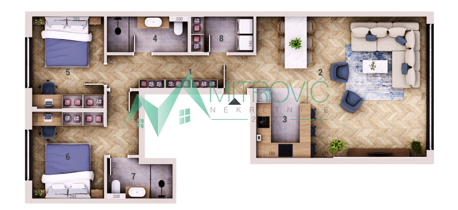 Stan Prodaja Novi Sad  81 m2