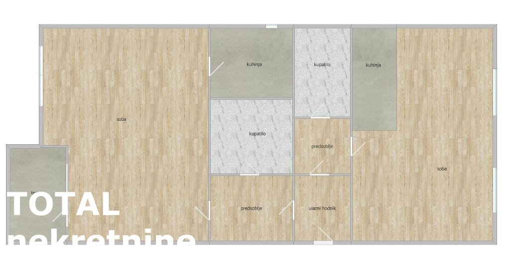 Stan Prodaja Novi Sad Nova Detelinara 67 m2