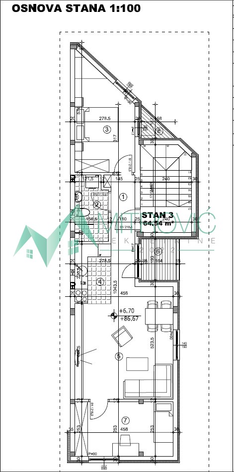Stan Prodaja Novi Sad Stan Prodaja Novi Sad 67 m2