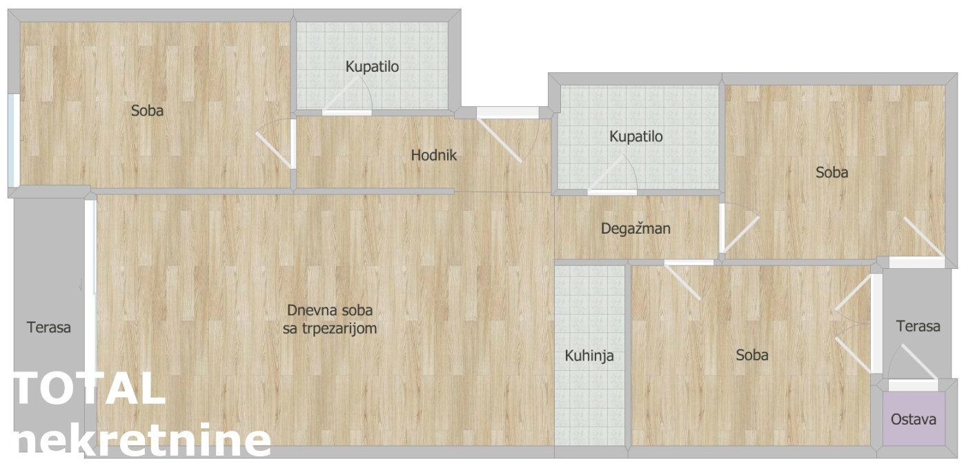 Stan Prodaja Novi Sad Nova Detelinara 97 m2