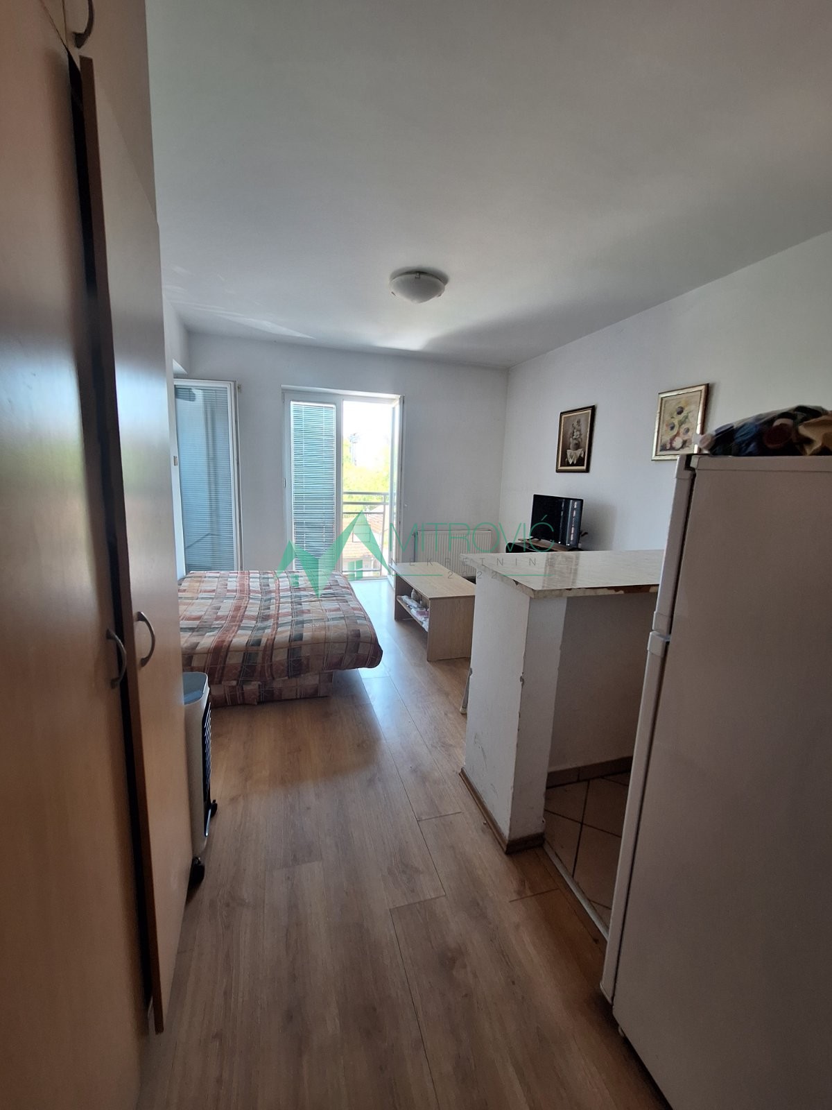 Garsonjera na prodaju, Nova Detelinara, Novi Sad, 25m², 87.550 €