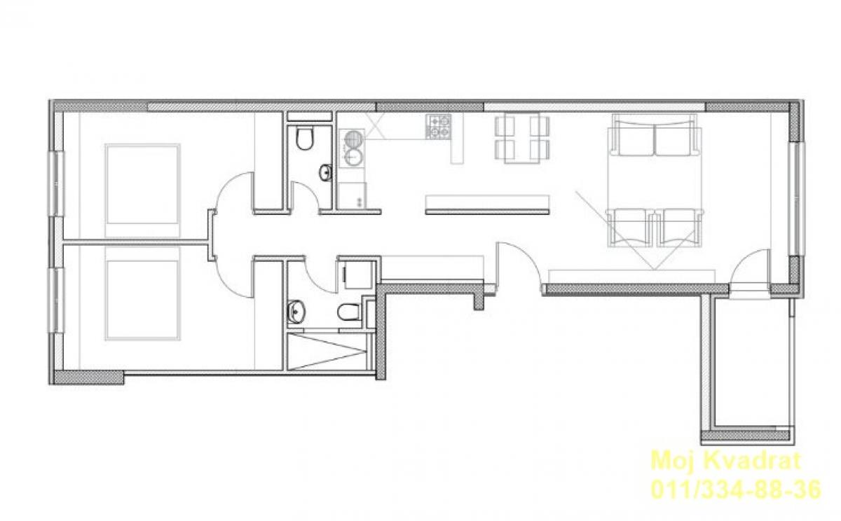 Stan Prodaja Beograd Stan Prodaja Beograd Čubura 70 m2
