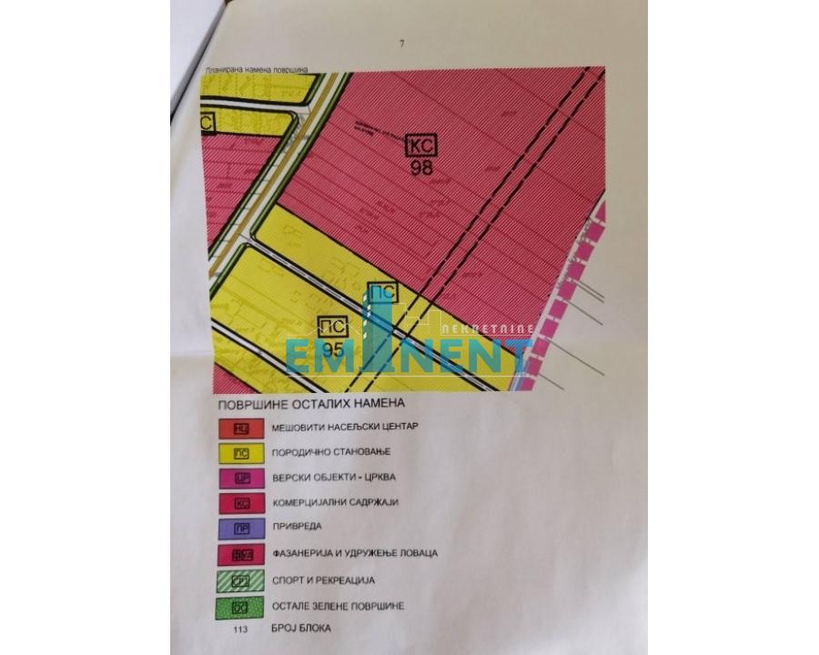 Plac Prodaja Beograd Ugrinovci 9700 m2