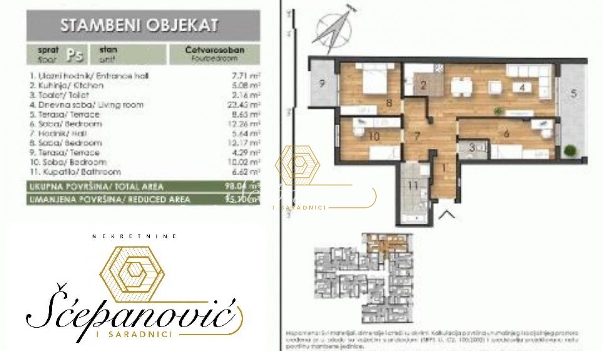 Stan Prodaja Novi Sad Stan Prodaja Novi Sad 95 m2