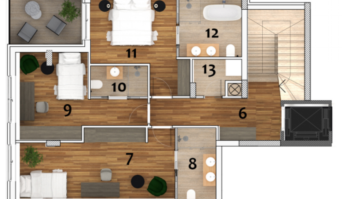 Četvorosoban stan na prodaju, Adamovićevo Naselje, Novi Sad, 368m², 700.000 €